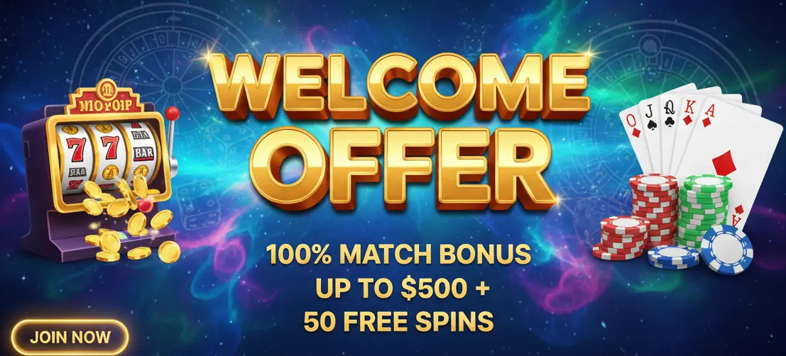 Wild Fortune casino welcome offer