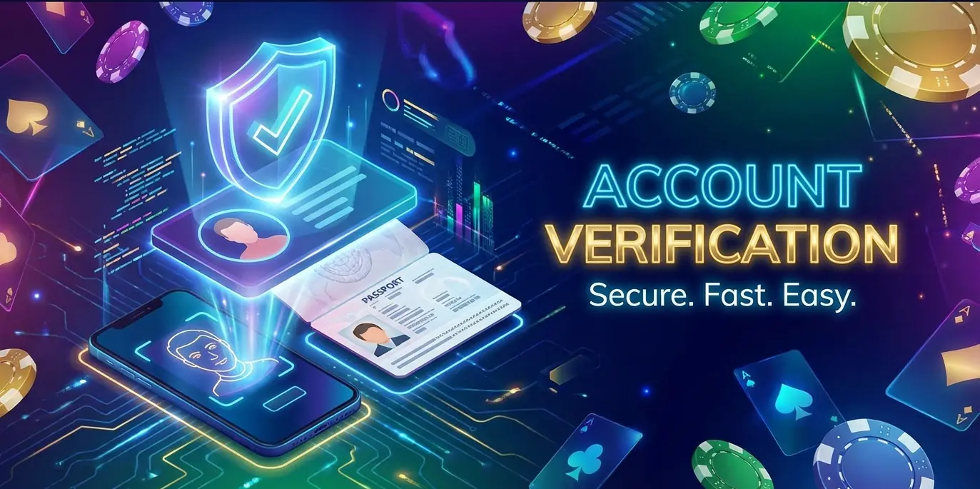 Wild Fortune casino account verification
